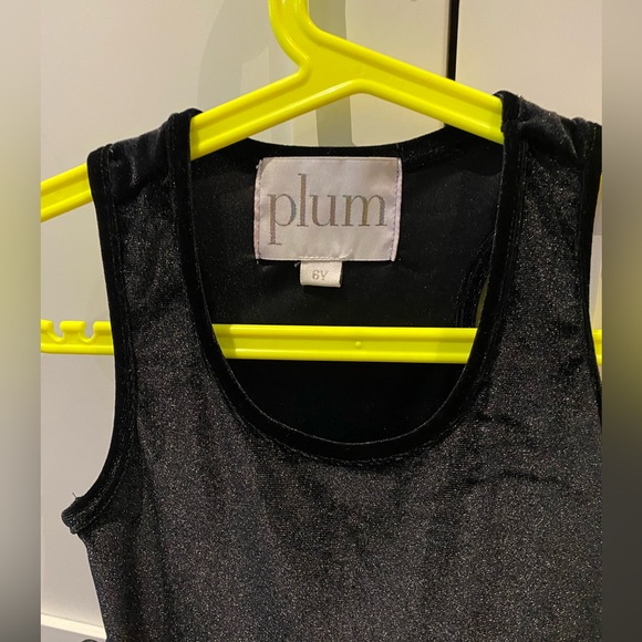 iloveplum black velvet tutu. Youth size 6. - Picture 2 of 4